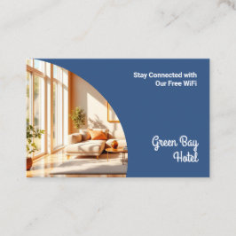 Lösenord för Wi-Fi Internet-gäst Visitkort