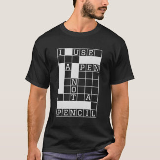 Lösenord I Använda A Pen T Shirt