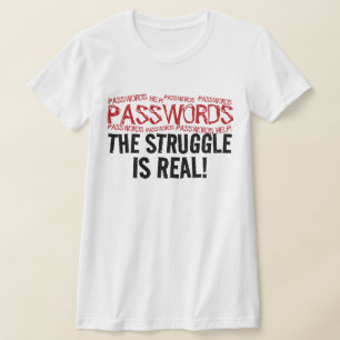 “LOSENORD” KAMPEN ÄR VERKLIG! T SHIRT
