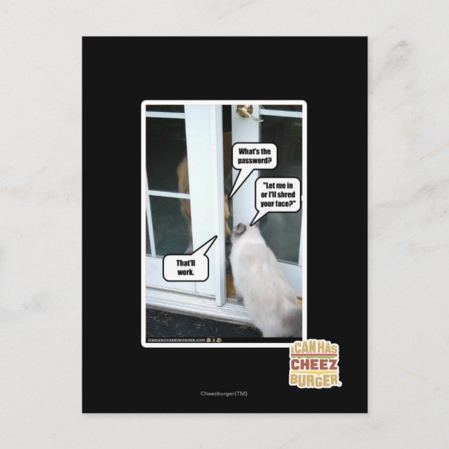 Lösenord Vykort (Framsida)