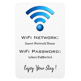 lösenordwifi-information magnet