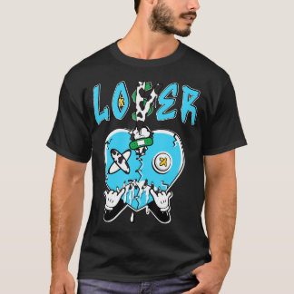 Loser Älskare Heart-droppchunky Dunky Matching T Shirt