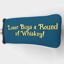 Loser köper en runda Whiskey Golf Head Cover