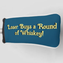Loser köper en runda Whiskey Golf Head Cover