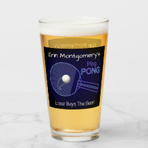 Loser köper öl! Ping Pong Roligt Pint Beer