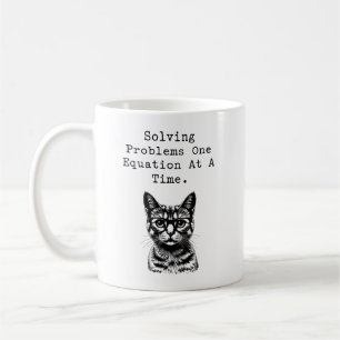 Löser problem en ekvation i taget kaffemugg