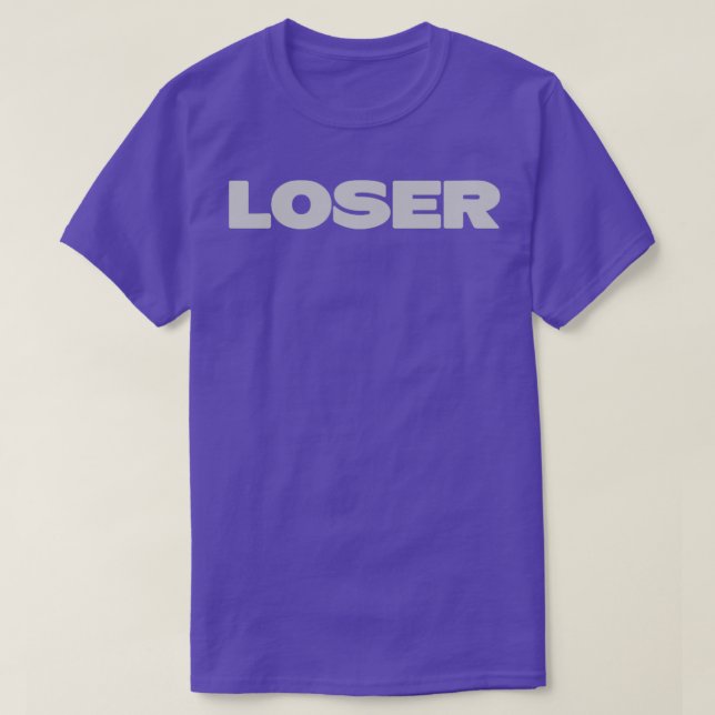 Loser rosa t shirt (Design framsida)
