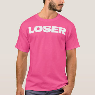 Loser vit t shirt
