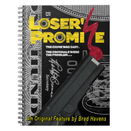 Losers löfte Poster på en handbok Anteckningsbok