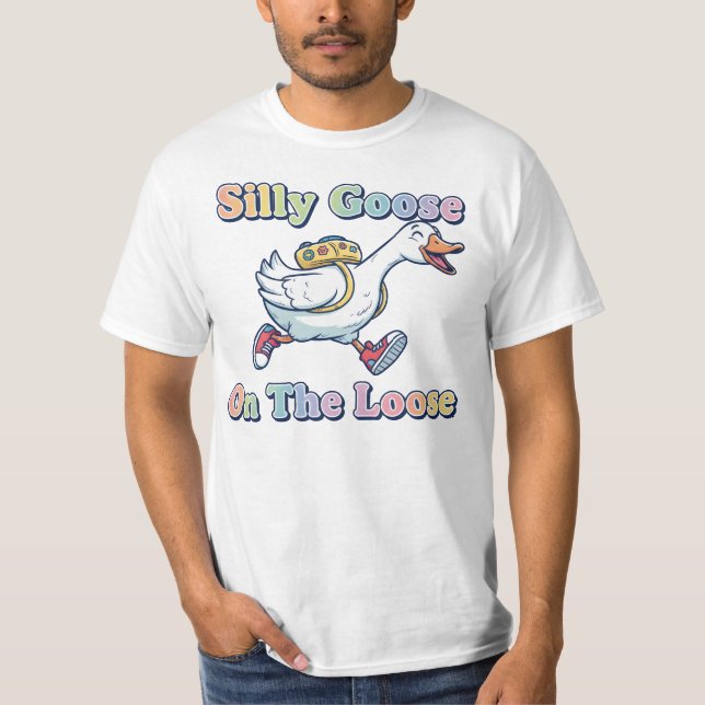 Lösluppen Gås T-Shirt (Framsida)