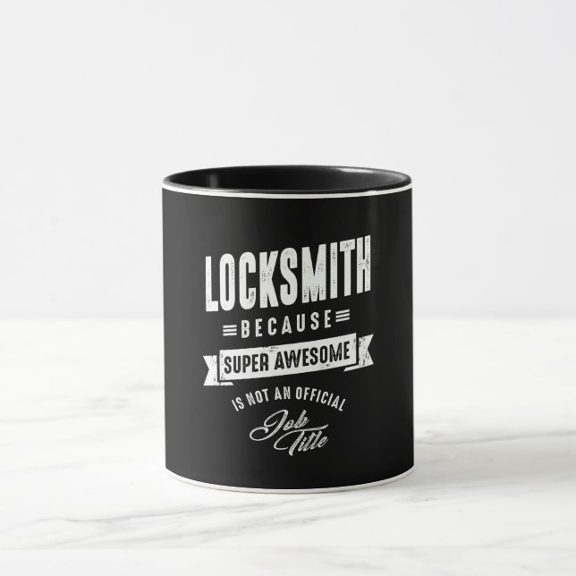 Losmith Work Job Title Gift Mugg (Center)