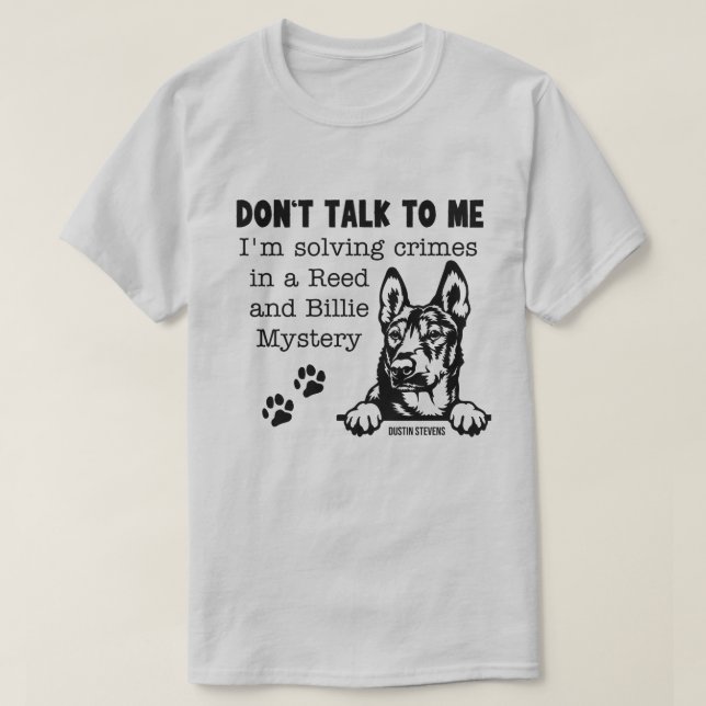 Lösning av brott med Reed och Billie T Shirt (Design framsida)