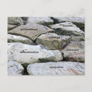 Lösning av hinder! vykort