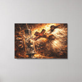 Lösningen: Divine Syringe Rescue Art Canvastryck