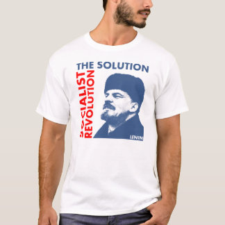 Lösningen: Socialistisk revolution Tee Shirt