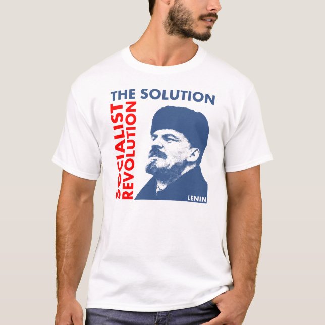 Lösningen: Socialistisk revolution Tröja (Framsida)