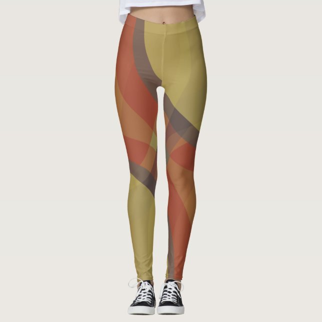 Lösningsbindningar Leggings (Framsida)