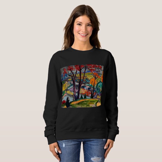Lossa dig själv i Tranquil Nostalgia - liggande T Shirt (Hel framsida)