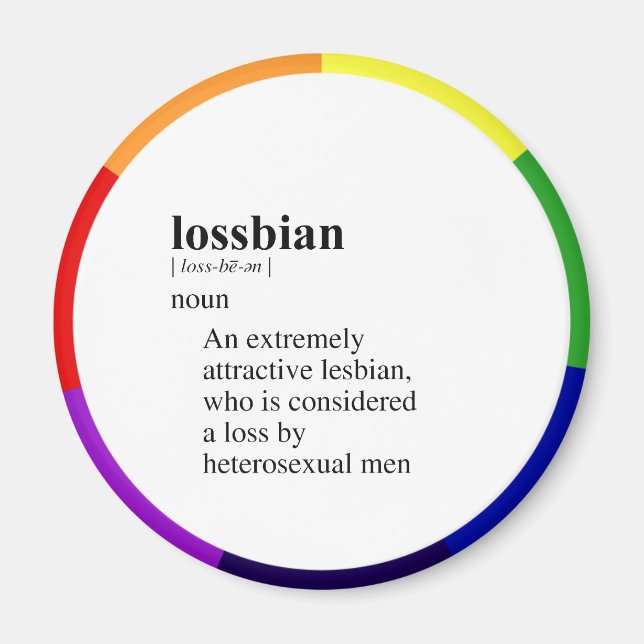 LOSSBIAN MAGNET (Framsidan)
