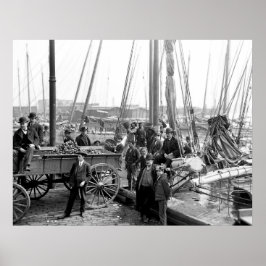 Lossning av ostron poster