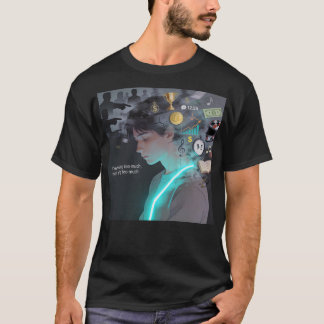 Lost Between Survival And Passion – Mental Chaos T Shirt
