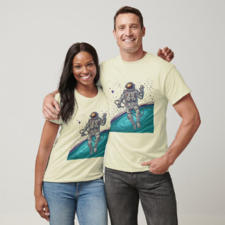 Lost in Space Grafisk T-Shirt ⭐