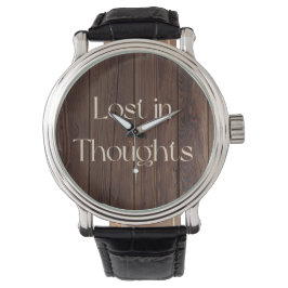 Lost in Thoughts Armbandsur