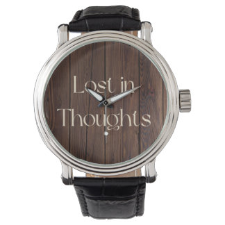 Lost in Thoughts Armbandsur