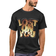 Lost On You – Svart T-Shirt