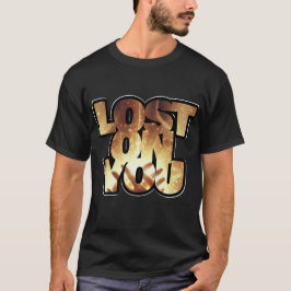 Lost On You – Svart T-Shirt