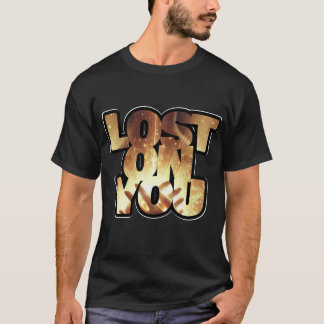 Lost On You – Svart T-Shirt