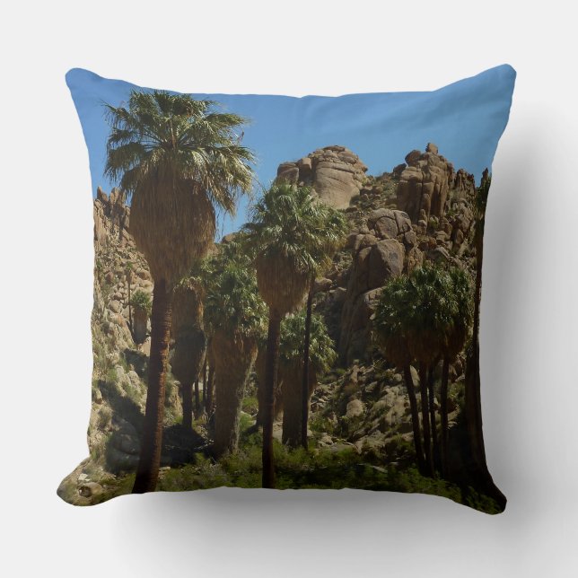 Lost Palms Oasis I vid Joshua Tree National Park Kudde (Framsida)