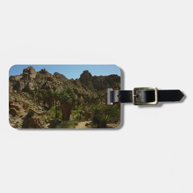 Lost Palms Oasis II vid Joshua Tree National Park Bagagebricka (Horisontell Framsida)