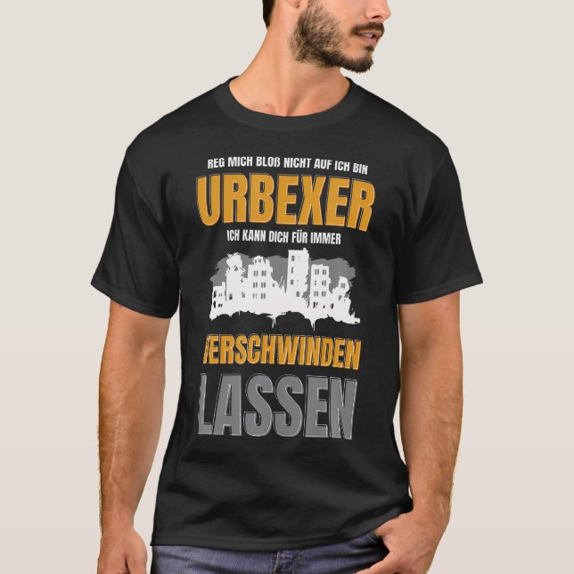 Lost Place Urbexer Shirt Exploration Abandoned Bui T (Framsida)