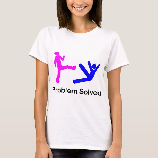 Löst problem t-shirt (Framsida)