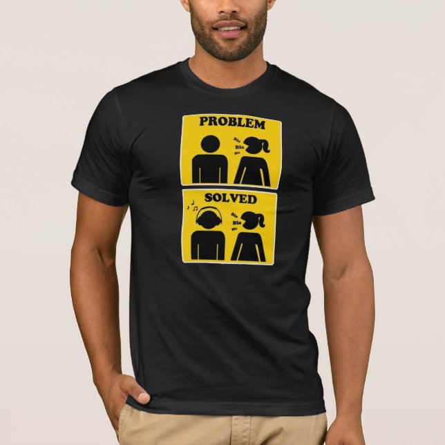 LÖST PROBLEM T-SHIRT (Framsida)