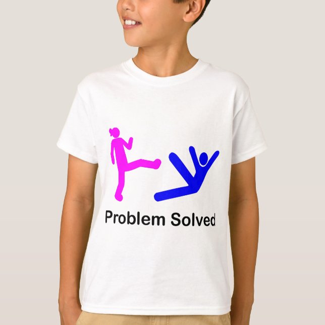 Löst problem tee shirt (Framsida)