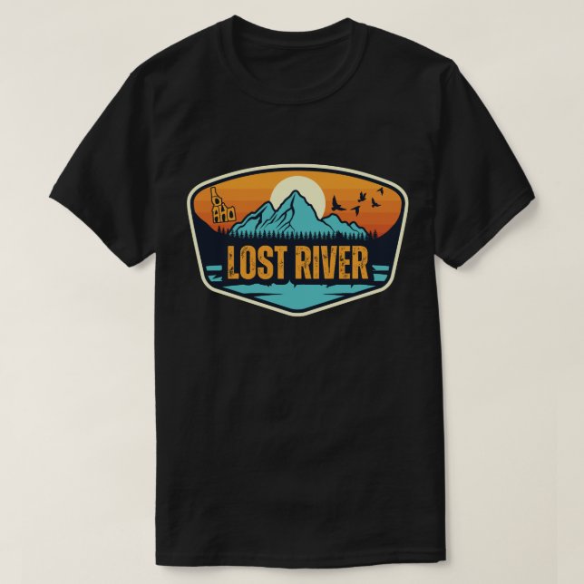 Lost River, Idaho T Shirt (Design framsida)