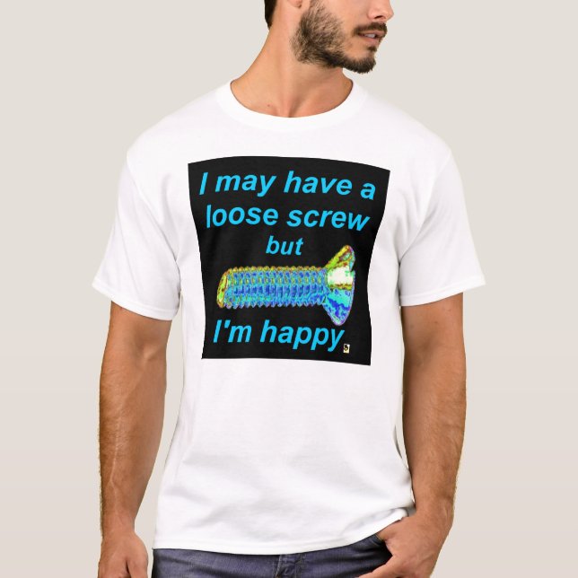 Löst skruva T-skjortan Tee (Framsida)