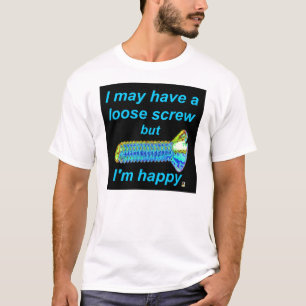 Löst skruva T-skjortan Tee Shirt