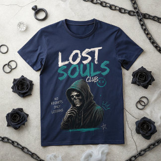 Lost Souls Club Kalle T-Shirt | Mörk Gothic