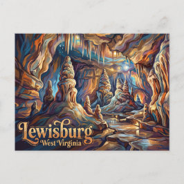 Lost World Caverns USA blir Vykort