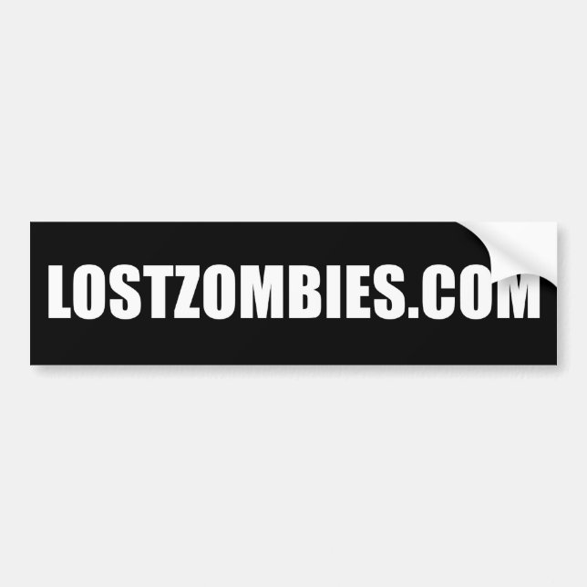 LOSTZOMBIES.COM-bildekal Bildekal (Framsidan)