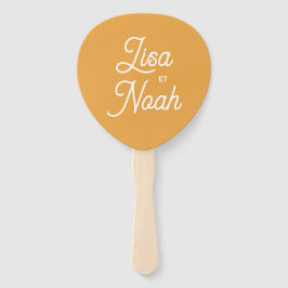 Lot d'éventails Colorus orange