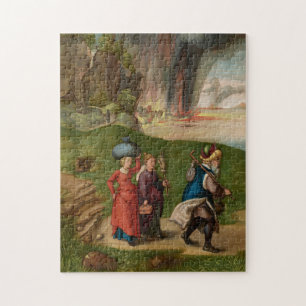 Lot och hans döttrar av Albreccht Dürer Pussel