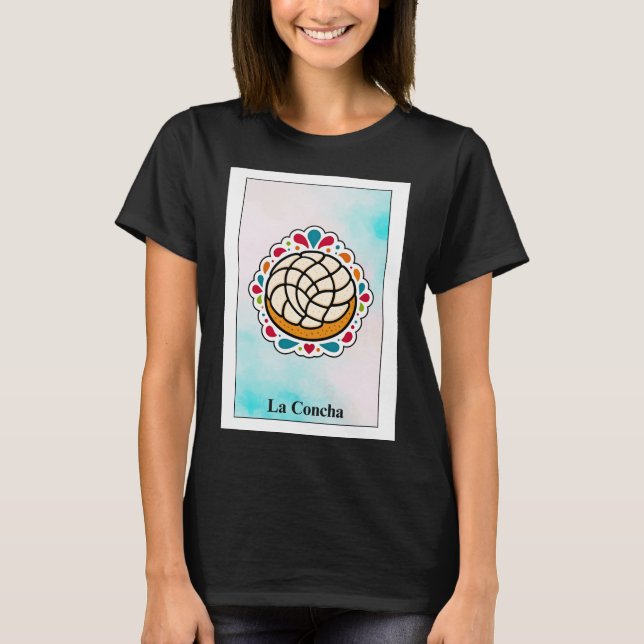 Loteria Card La Concha T Shirt (Framsida)