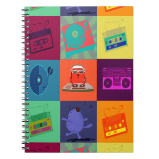 Lotería musical anteckningsbok