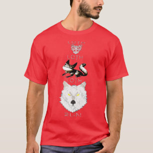 Loth råtta Loth cat Loth varg springa Plocka a väg T Shirt