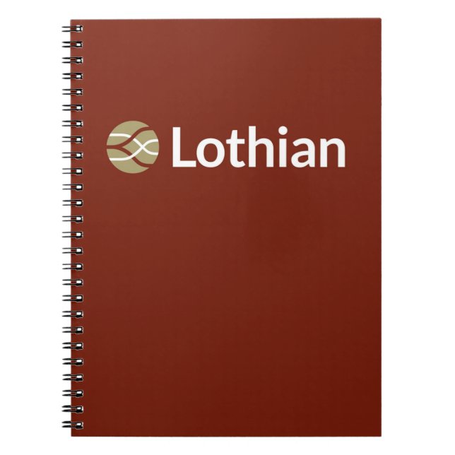 Lothian Notebook Anteckningsbok (Framsidan)