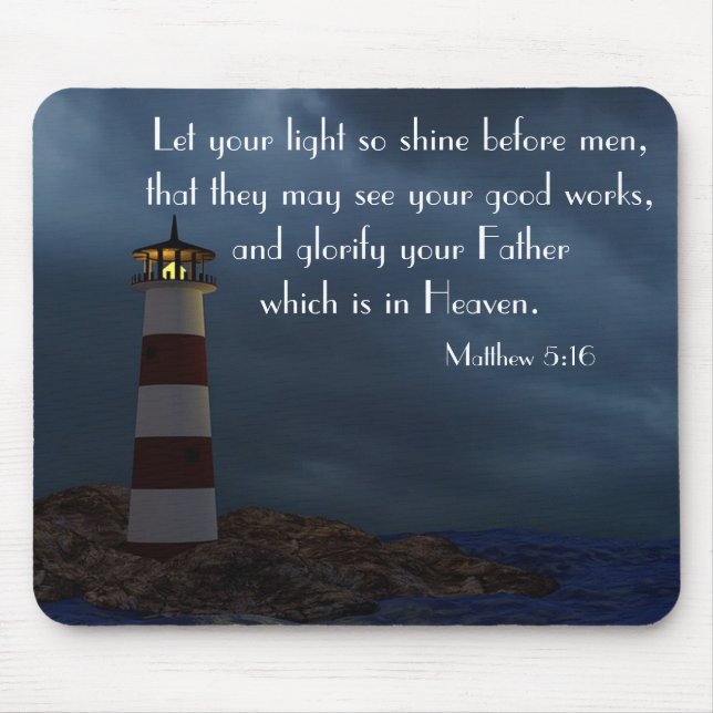 Lothouse Bible Verse Musmatta (Framsidan)